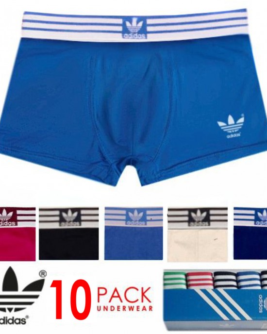 10 Pack Adidas Men's Performance Underwear