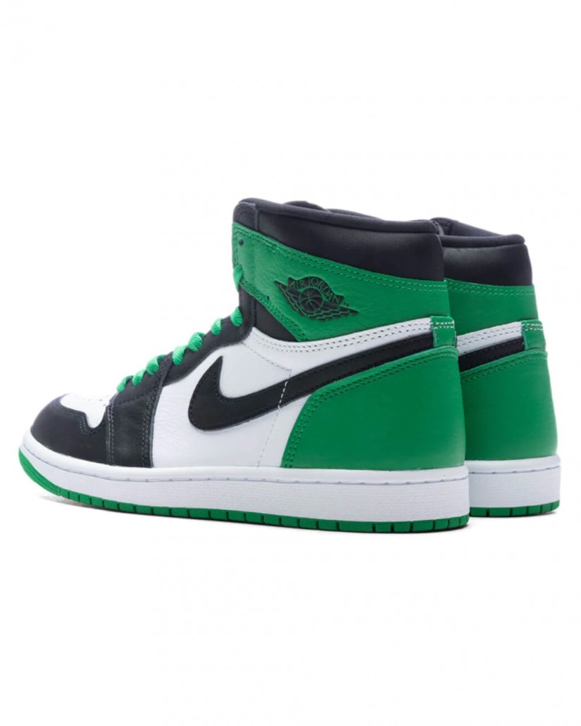 Nike "Jordan 1" High OG / Black-Lucky Green, White
